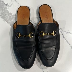 Gucci Princetown Leather Mule